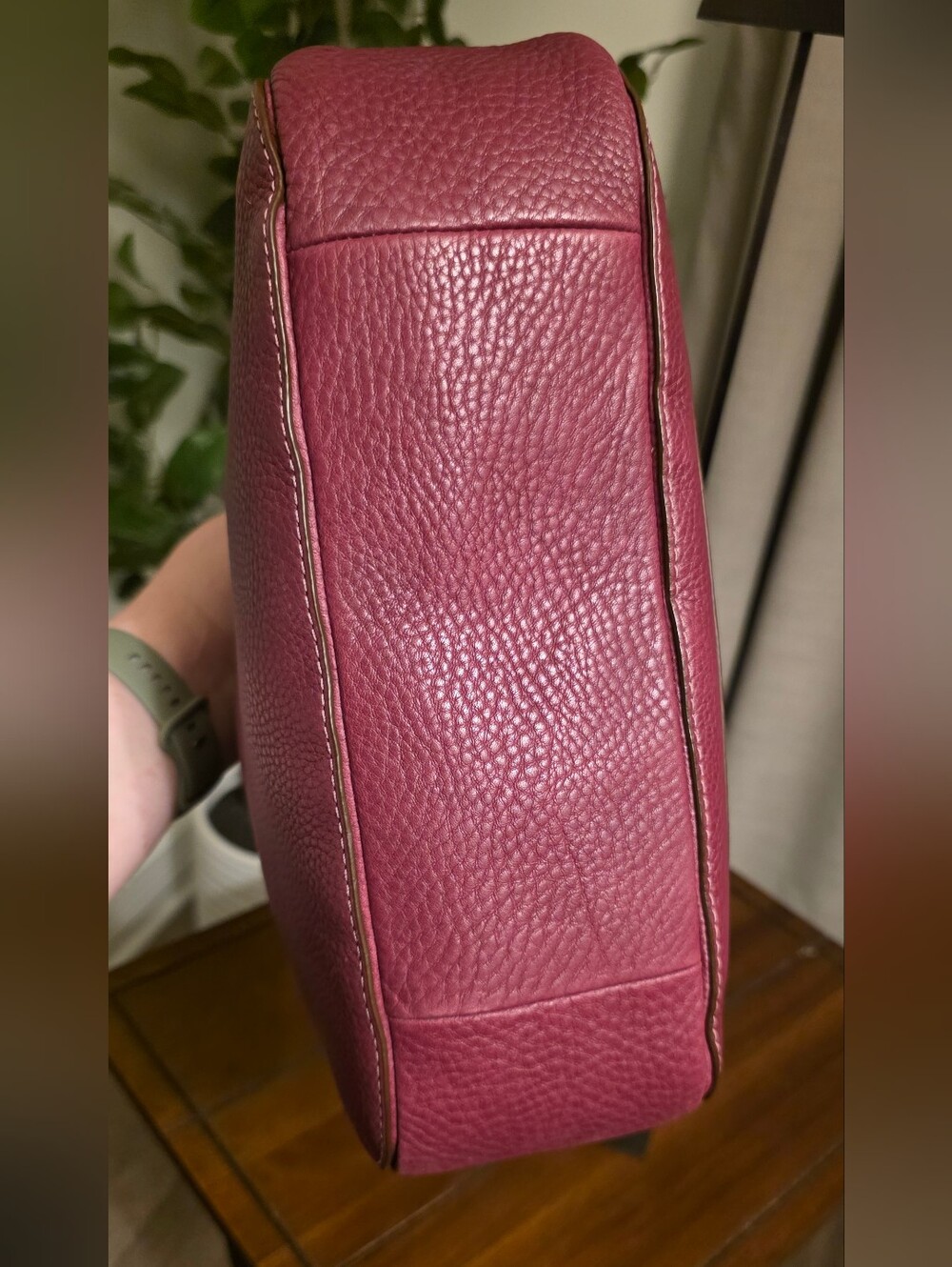 Coach NWT Chelsea Plum Soft Milled Leather F10891 - Picture 9 of 9